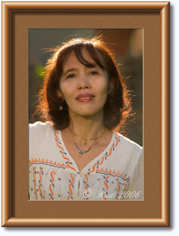 My wife Rita