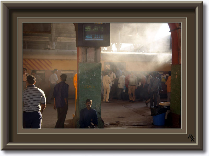 Train Station in Mumbai