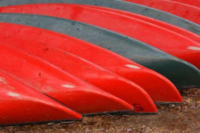 Canoes on the Chattahoochee