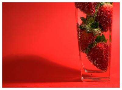 Red - Strawberries meet Sprite *