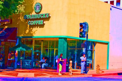 The world through a Starbuck's haze