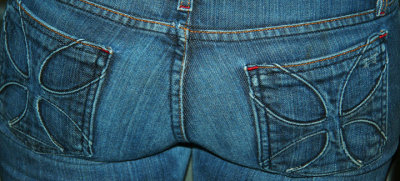 The Happy Torture of Blue Denim Jeans