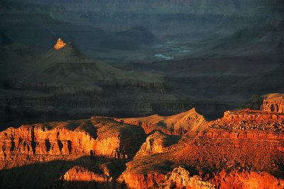 Canyon Sunset by elips
