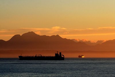 Tanker Silhouette