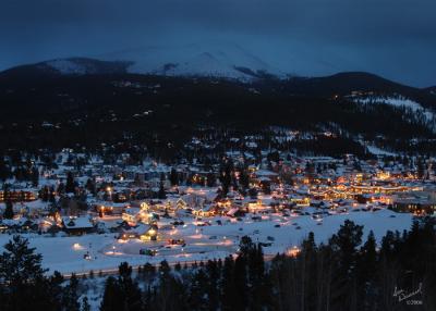 Breckenridge At Dusk