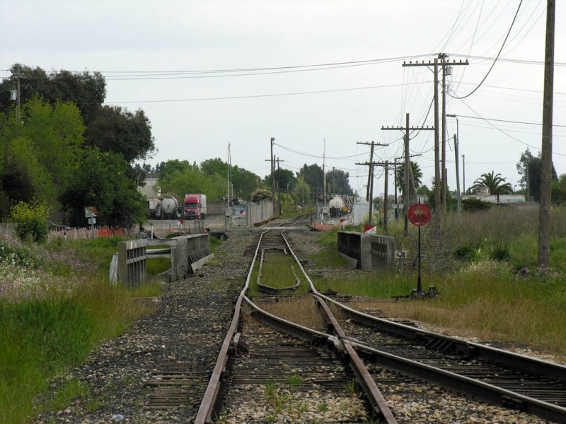 ex-Western Pacific mainline looking south