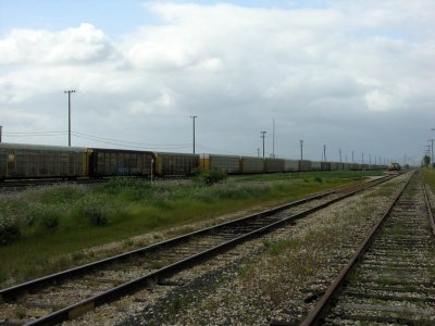 View from ex-WP mainline