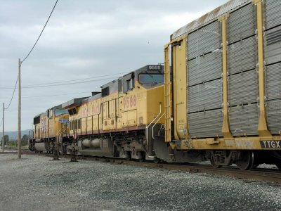 UP 4528 and 9588 with AWSNGR-09 