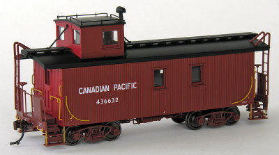 Canadian Pacific wood caboose