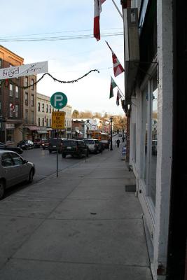 Downtown Port Hope in the Evening