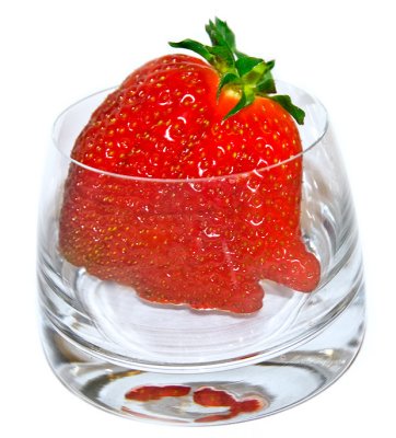 a glass of strawberry please! :) ( fragaria )