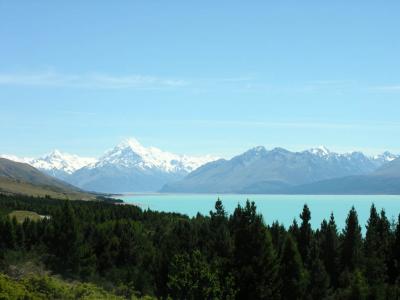 Aoraki with lake Tekapo