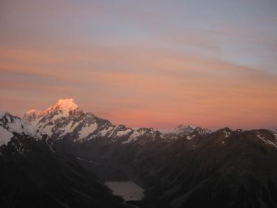 Cook at Sunset
