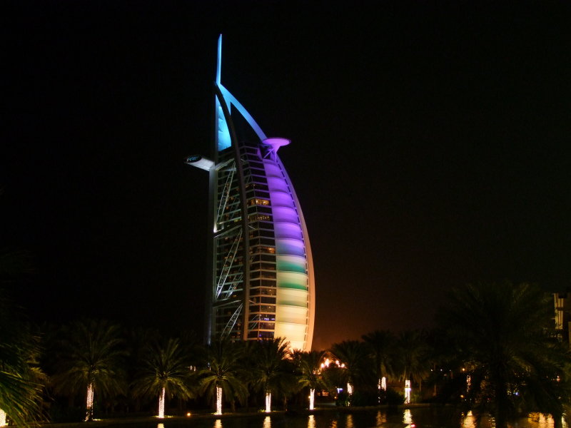 Light Show Burj Al Arab