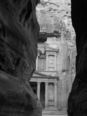 View from the Siq 2 Petra Jordan.jpg