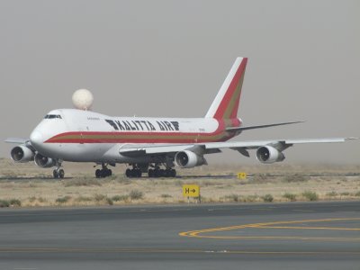 1614 12th May 09 Kallita Air 747 departing from Sharjah