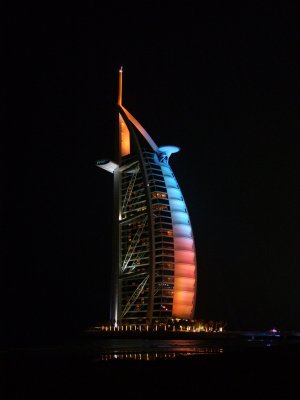 Light Show Burj Al Arab