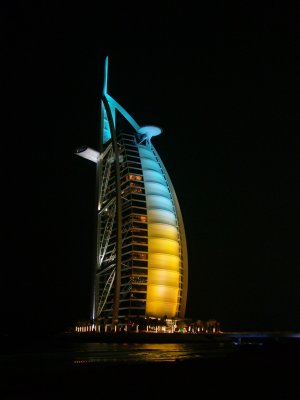 Light Show Burj Al Arab