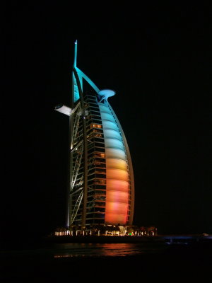 Light Show Burj Al Arab