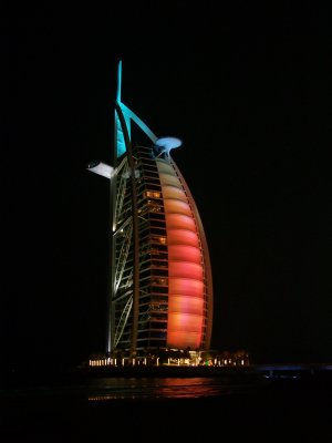 Light Show Burj Al Arab