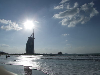 Burj Al Arab Setting Sun