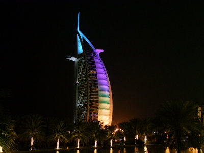 Light Show Burj Al Arab