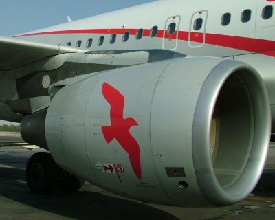1513 13th Nov 05 Air Arabia Engine.JPG