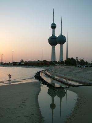 Dawn Reflection Kuwait.JPG