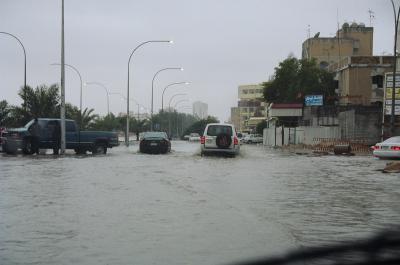 Raining in Kuwait.JPG