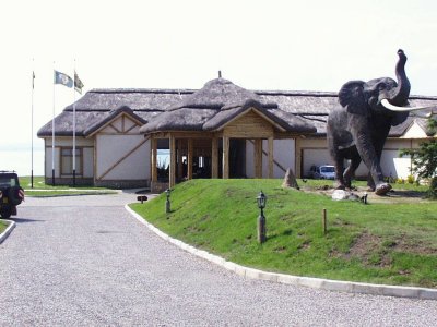 Mweya Lodge Reception Uganda