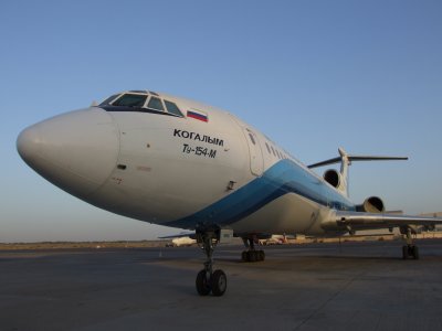 1714 31st October 07 Tu154 at Sharjah Airport.JPG