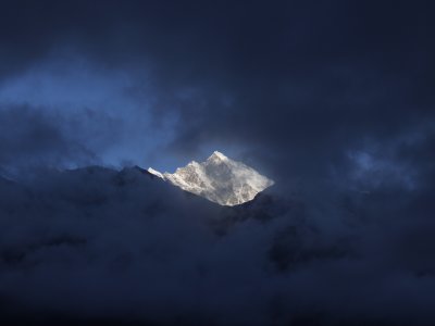 Clearing cloud over The Himalayas Nepal.JPG