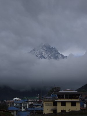Cloudy Mountain over Lukla Airport Nepal.JPG