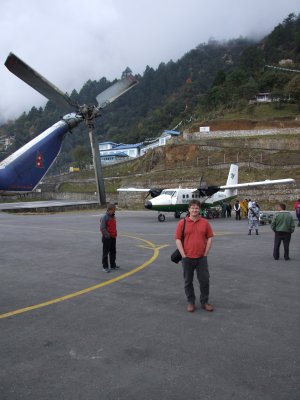 Arriving at Lukla Nepal.JPG