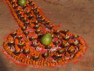 Diwali Bodhnath Stupa Kathmandu Nepal.JPG