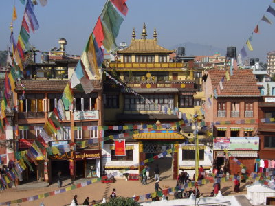 View from Bodhnath Stupa Kathmandu Nepal.JPG