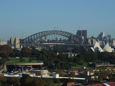 View from the Holiday Inn Potts Point Sydney.JPG