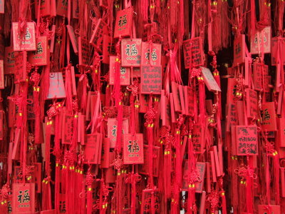 Prayers at The Great Wall of China Beijing.JPG
