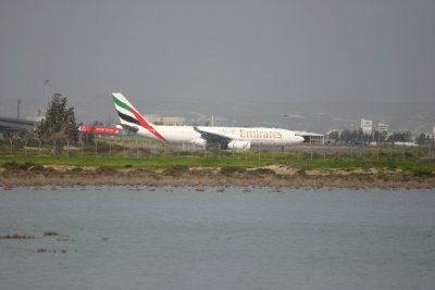 Emirates leaving LCA