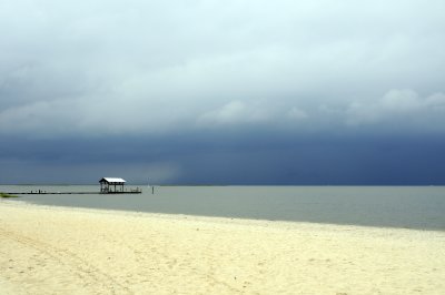 Storm over the Mississippi Sound