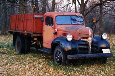 Old grain truck