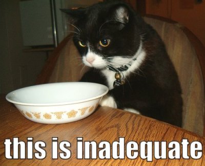 inadequate