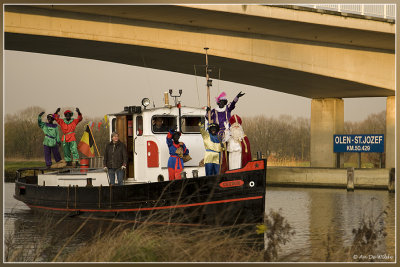 aankomst Sinterklaas in Olen