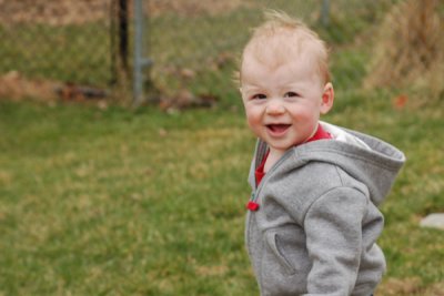 Playing outside
