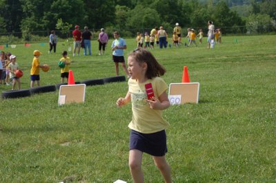 running fast