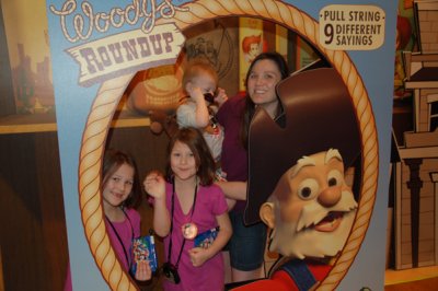 All of us in Stinky Pete's box