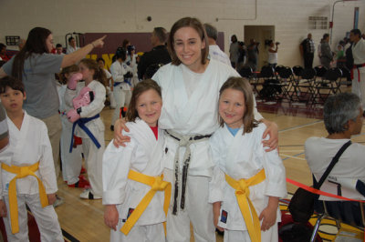 With their instructor Miss Bonnie