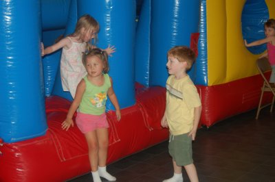 Reagan with her friends