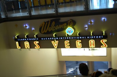 Welcome to McCarran airport