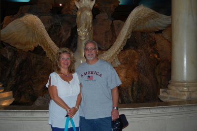 Karen & Bryan in Caesars Palace